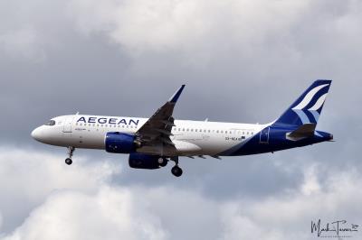 Photo of aircraft SX-NEA operated by Aegean Airlines