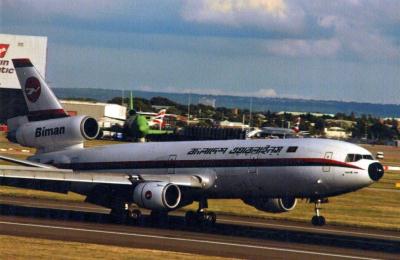 Image of aircraft registration S2-ACO - A DC-10-30 operated by Biman Bangladesh Airlines