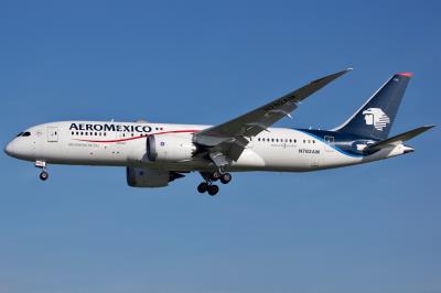 Photo of aircraft N782AM operated by Aeromexico