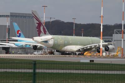 Image of aircraft registration A7-APB - A A380-861 operated by Qatar Airways