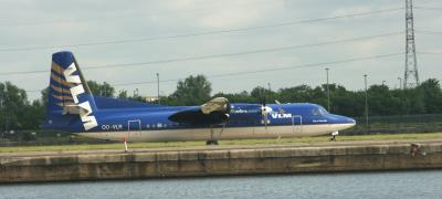 Image of aircraft registration OO-VLR - A Fokker 50 operated by VLM