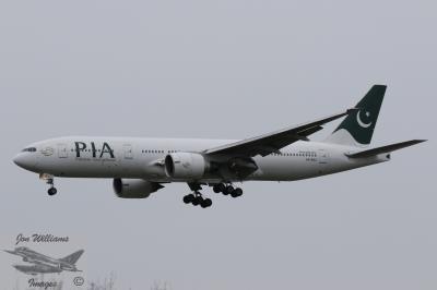 Image of aircraft registration AP-BGJ - A 777-240(ER) operated by PIA Pakistan International Airlines