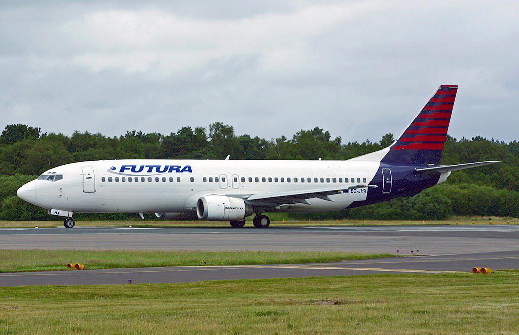 Photo of aircraft EC-JHX operated by Futura International Airways