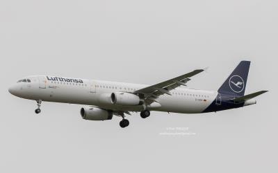 Image of aircraft registration D-AIDD - A A321-231 operated by Lufthansa