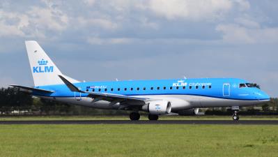 Image of aircraft registration PH-EXJ - A ERJ-175-STD (ERJ-170-200) operated by KLM Cityhopper