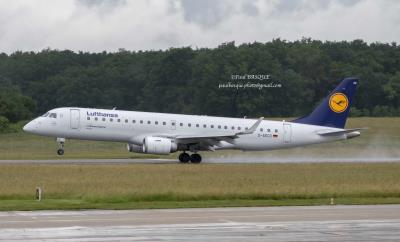 Image of aircraft registration D-AECD - A ERJ-190-LR (ERJ-190-100 LR) operated by Lufthansa Cityline