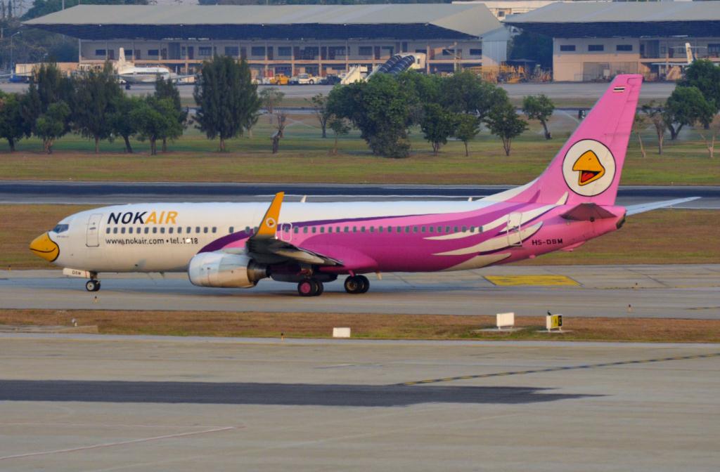 Photo of aircraft HS-DBM operated by Nok Air