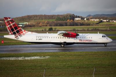 Photo of aircraft G-LMRX operated by Loganair