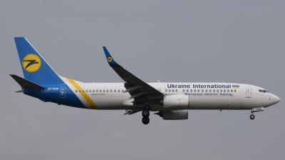 Image of aircraft registration UR-PSW - A 737-800(WL) operated by Ukraine International Airlines