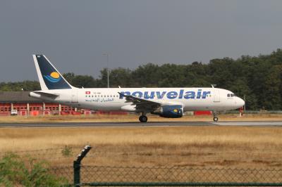 Image of aircraft registration TS-INH - A A320-214 operated by Nouvelair Tunisie