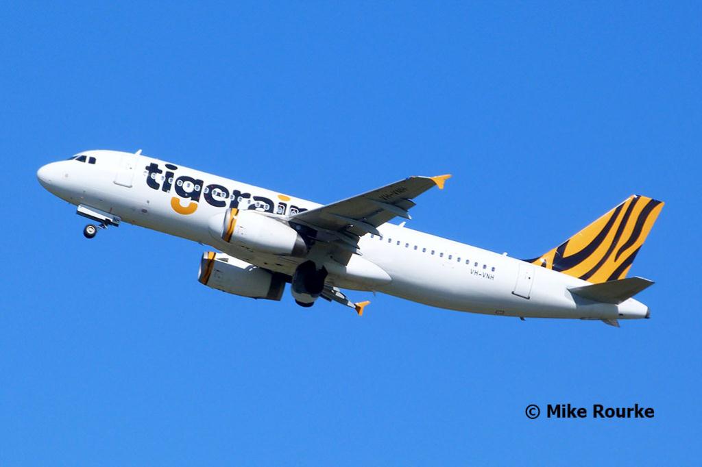 Photo of aircraft VH-VNH operated by Tigerair Australia