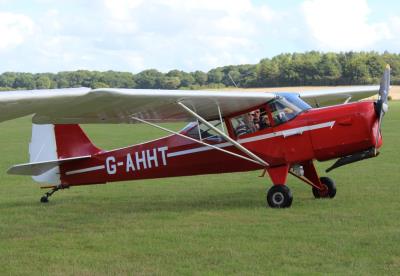 Photo of aircraft G-AHHT operated by Southdowns Auster Group