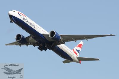 Image of aircraft registration G-STBL - A 777-336(ER) operated by British Airways