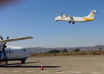 Photo of aircraft XY-AJS operated by Golden Myanmar Airlines