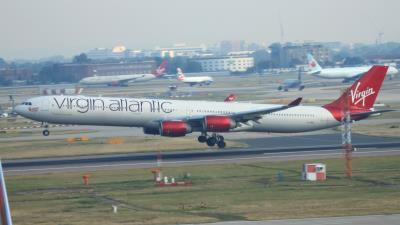 Photo of aircraft G-VRED operated by Virgin Atlantic Airways