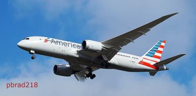 Image of aircraft registration N801AC - A 787-8 Dreamliner operated by American Airlines