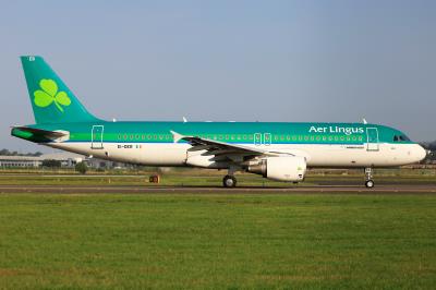 Image of aircraft registration EI-DER - A A320-214 operated by Aer Lingus