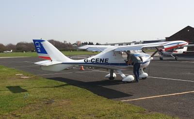 Image of aircraft registration G-CENE - A Flight Design CTSW operated by The CT Flying Group