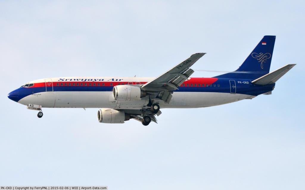 Photo of aircraft PK-CKD operated by Sriwijaya Air