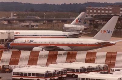 Image of aircraft registration N647US - A 767-201(ER) operated by US Air