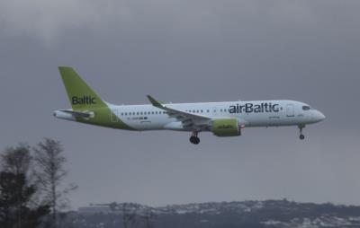 Photo of aircraft YL-ABR operated by Air Baltic