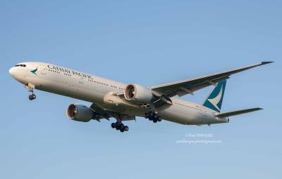 Photo of aircraft B-KPU operated by Cathay Pacific Airways