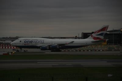 Image of aircraft registration G-CIVZ - A 747-436 operated by British Airways
