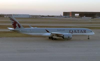 Photo of aircraft A7-ALN operated by Qatar Airways
