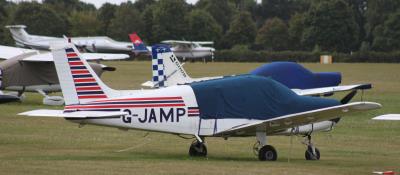Photo of aircraft G-JAMP operated by Lapwing Flying Group Ltd