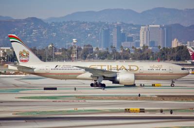 Image of aircraft registration A6-LRE - A 777-237(LR) operated by Etihad Airways