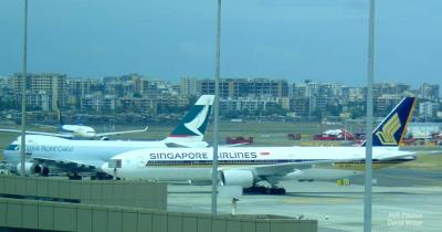 Photo of aircraft 9V-SVF operated by Singapore Airlines