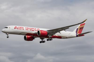 Photo of aircraft VT-JRH operated by Air India