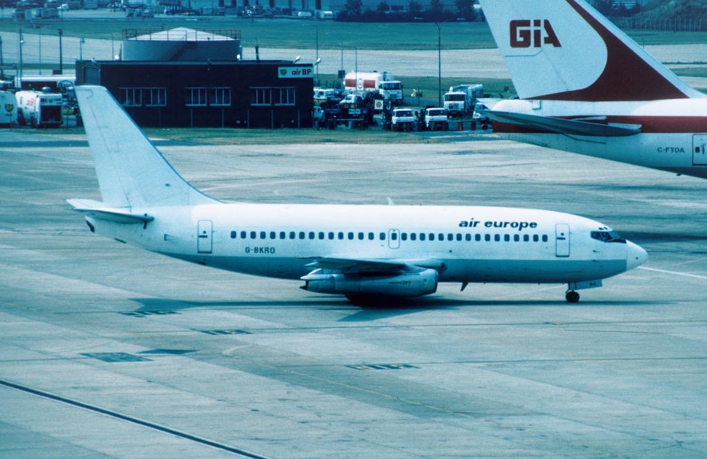 Photo of aircraft G-BKRO operated by Air Europe