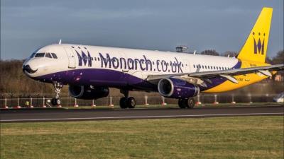 Image of aircraft registration G-ZBAE - A A321-231(WL) operated by Monarch Airlines