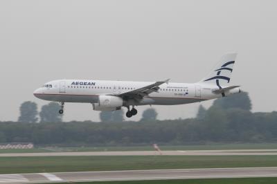 Photo of aircraft SX-DGK operated by Aegean Airlines