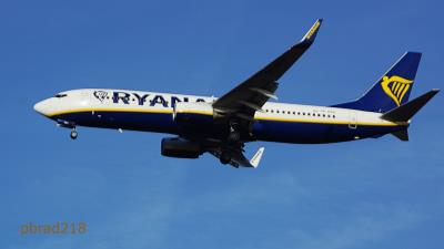 Image of aircraft registration SP-RKV - A 737-800(WL) operated by Ryanair Sun