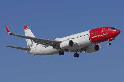 Image of aircraft registration LN-NIH - A 737-8JP(WL) operated by Norwegian Air Shuttle