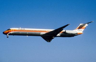 Image of aircraft registration N947PS - A MD-82 operated by PSA