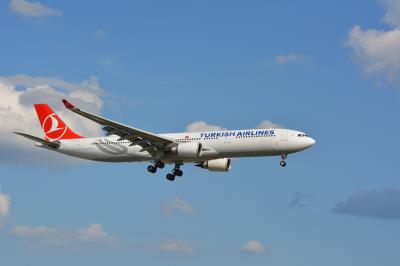 Image of aircraft registration TC-JOH - A A330-303 operated by Turkish Airlines