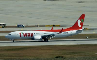 Photo of aircraft HL8306 operated by T'Way Air