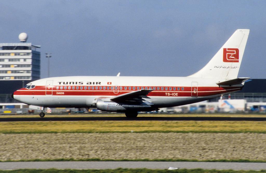 Photo of aircraft TS-IOE operated by Tunisair