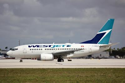 Image of aircraft registration C-GWCT - A 737-6CT operated by WestJet