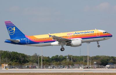 Photo of aircraft 6Y-JAF operated by Air Jamaica