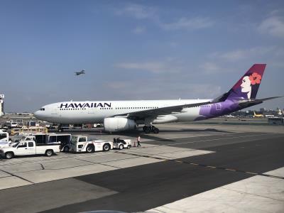 Image of aircraft registration N396HA - A A330-243 operated by Hawaiian Airlines
