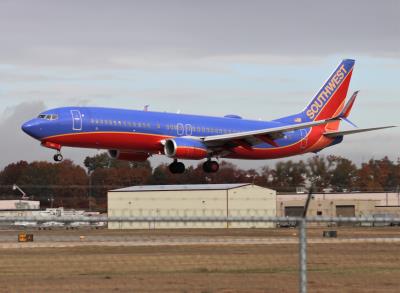 Photo of aircraft N8631A operated by Southwest Airlines