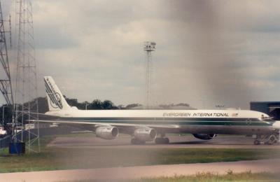 Image of aircraft registration N815EV - A DC-8-63CF operated by Evergreen International Airlines