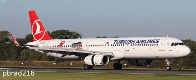 Photo of aircraft TC-JTE operated by Turkish Airlines