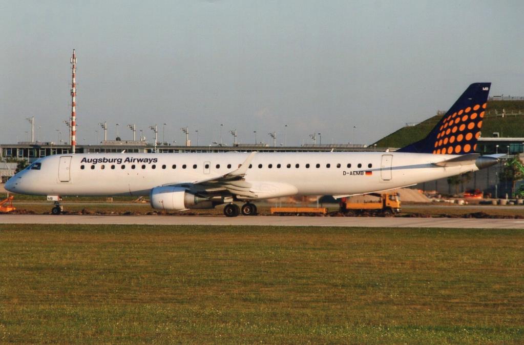 Photo of aircraft D-AEMB operated by Augsburg Airways