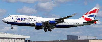 Image of aircraft registration G-CIVD - A 747-436 operated by British Airways