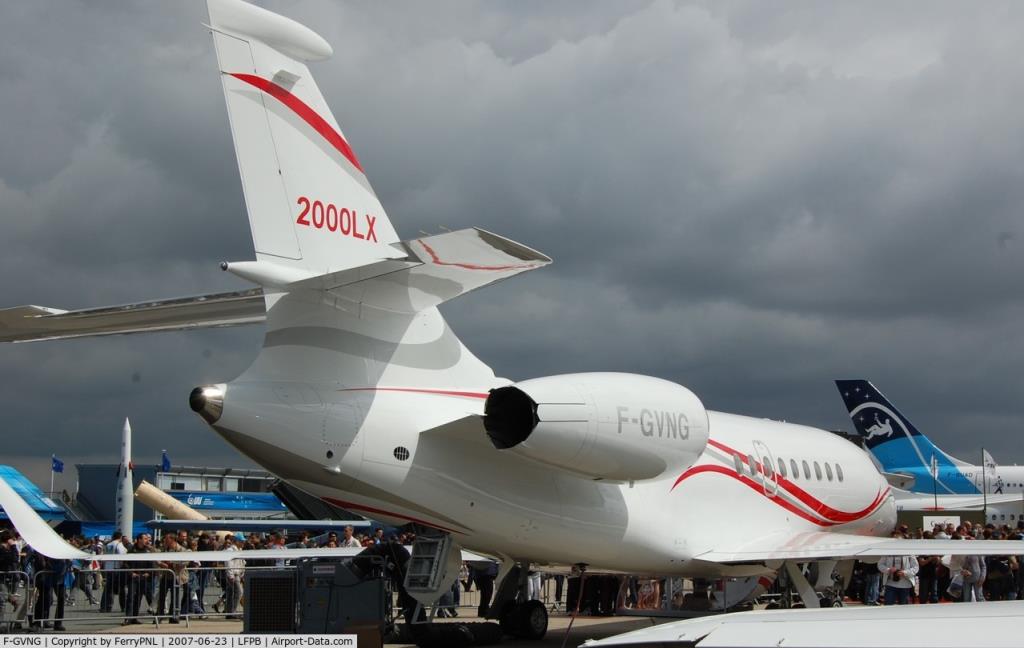 Photo of aircraft F-GVNG operated by Dassault Aviation SA